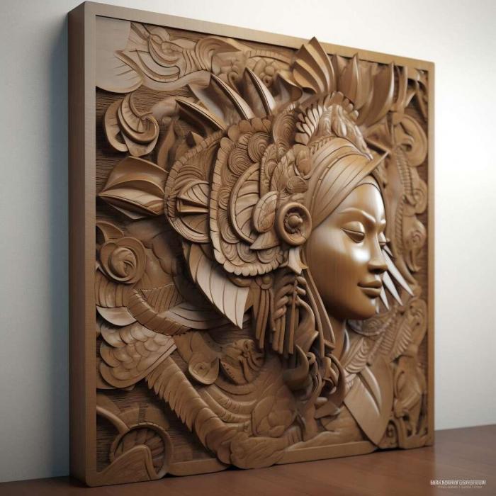 نموذج ثلاثي الأبعاد لآلة CNC 3D Art 